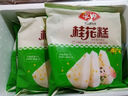 安井 桂花糕 酒釀米發(fā)糕傳統(tǒng)小吃糕點半成品速食 家庭兒童早餐面點 桂花糕300g*24袋【整箱批發(fā)】 曬單實拍圖