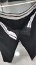 萊克斯頓【商場(chǎng)同款】男裝2025春夏新款抗皺休閑褲男易打理修身長(zhǎng)褲男 黑色 30 曬單實(shí)拍圖