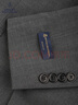 布克兄弟（BrooksBrothers）【100%綿羊毛】男士新款經(jīng)典缺角領(lǐng)西服修身純色西裝外套 0007-灰色 42 42RG 曬單實(shí)拍圖