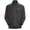 始祖鳥(niǎo)（ARC'TERYX）Kyanite Jacket 男款中厚保暖抓絨衣衛衣 修身休閑立領(lǐng)夾克衫外套 Black/黑色 M(70kg-80kg)尺碼偏大 曬單實(shí)拍圖