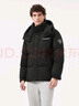 坦博爾羽絨服男款可脫卸帽短款冬保暖運(yùn)動(dòng)厚外套550335Z 黑色 180  曬單實(shí)拍圖