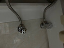 歐琳（OULIN）冷熱通用全銅角閥水龍頭開關(guān)閥熱水器三角閥大流量家用水閥JF-208 銅角閥-冷熱角閥-1只裝-4分出水 曬單實(shí)拍圖
