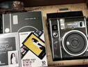 富士（FUJIFILM） 一次成像復古款拍立得mini 41禮盒膠片相機mini SE/9/11/12/40升級版含相紙【國行正品】 黑色【摩登風(fēng)華禮盒版】 套餐四【共計30張相紙+鏡頭蓋套裝+禮盒配 曬單實(shí)拍圖
