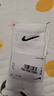 耐克（NIKE）男襪女襪子25新款籃球襪休閑襪長(cháng)襪舒適透氣時(shí)尚高幫休閑襪三雙裝 SX7676-100/三雙裝 L/26-28厘米/42-46碼 曬單實(shí)拍圖
