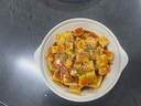 興屹仿真菜食品菜品模型食物仿真假菜樣品食物模型拍攝道具假菜樣品 麻婆豆腐23厘米 曬單實(shí)拍圖