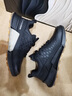 雅格獅丹（Aquascutum）男鞋2025新款夏季男士休閑運動鞋頭層牛皮透氣防滑鞋子男 黑色 40 【偏大一碼】 曬單實拍圖