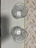 BOHEMIA捷克進(jìn)口水晶玻璃威士忌烈酒杯洋酒杯果汁杯創(chuàng  )意杯冰凌方杯300ml 捷克冰裂玻璃杯（2只禮盒裝） 曬單實(shí)拍圖