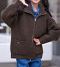 ELLE KIDS童裝 復(fù)古加絨微喇刺繡牛仔褲女童冬季高腰休閑百搭長褲 丹寧色 130 曬單實(shí)拍圖