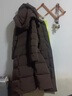 坦博爾高充絨量羽絨服女長(cháng)款過(guò)膝收腰連帽秋冬商務(wù)保暖外套TBF530872Z 黑色 XL (175) 曬單實(shí)拍圖