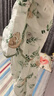 七彩博士嬰兒分腿睡袋春夏款竹棉紗布薄款女寶寶睡衣男兒童防踢被神器四季 短袖春日叢林（竹棉） 110cm 【推薦身高100-110CM】 曬單實(shí)拍圖