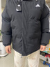 三條杠秋冬季新款羽絨服男士連帽休閑寬松面包服加厚保暖外套女潮 AD1288黑色 XL (145-160斤） 曬單實(shí)拍圖