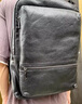 Walker Shop【品牌精選】男士雙肩包男商務(wù)頭層牛皮書(shū)包出差旅行背包雙肩包 黑色 曬單實(shí)拍圖