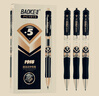 寶克（BAOKE）PC1911 按動(dòng)中性筆 0.5mm雙珠子彈頭順滑水筆 學(xué)生考試筆 商務(wù)辦公簽字筆 黑色 PC1915 12支/盒裝  包郵 曬單實(shí)拍圖