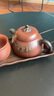 覓陶廣西欽州坭興陶茶壺 禪意南瓜壺 禪茶一味 全手工泡茶器茶具套裝 單壺 190ml 曬單實拍圖