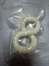 彩荷原生態(tài)菩提根手串小青檸 豬大腸男女盤玩 繞指柔佛珠念珠手鏈文玩 白玉豬大腸 11-12MM 曬單實拍圖