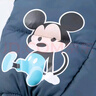 迪士尼寶寶（Disney Baby）迪士尼童裝男童褲子卡通米奇休閑褲夾棉加厚長(cháng)褲24年春新品 碳黑 140 曬單實(shí)拍圖