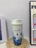 ihold雙飲咖啡杯316不銹鋼保溫杯可愛簡(jiǎn)約辦公室水杯便攜隨行吸管杯 藍(lán)蓮花保溫杯 600ml 曬單實(shí)拍圖
