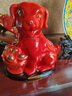 紅色陶瓷狗風(fēng)水?dāng)[件一對(duì)家居辦公室招財(cái)西北方補(bǔ)角旺財(cái)生肖瓷器狗 款式一   右款  紅瓷描金1件 曬單實(shí)拍圖