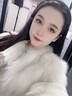 馬迪安2025秋冬新款韓版皮草短外套女仿狐貍毛大衣毛毛減齡小香風(fēng)棉服女 白色 【加棉加厚】 M 【適合101-115斤】】 曬單實(shí)拍圖