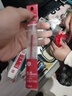 得力(deli)拔帽中性筆替芯 學(xué)生辦公簽字筆水筆筆芯 0.5mm子彈頭 紅色20支/盒33444 曬單實(shí)拍圖
