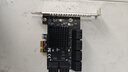 SSU 臺式機 PCI-E轉SATA3.0擴展卡SSD服務(wù)器SATA3.0 pcie擴展轉接卡 12口SA3112J     (X1 免驅?zhuān)?曬單實(shí)拍圖