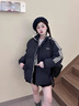 JEEP SPIRIT品牌羽絨棉服男女同款2025年新款冬季加厚面包服棉襖棉衣男士外套 藏青【男女同款】 L 曬單實(shí)拍圖
