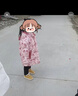 鴨鴨兒童羽絨服男女童寶寶可愛加厚保暖潮流冬季小童裝外套YD 粉色 130 曬單實(shí)拍圖