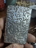 ZIPPO打火機煤油防風 純銀套殼招財貔貅祥云騰龍系列  七夕禮物送男友 純銀套殼限量唐草（禮盒三件套） 曬單實拍圖