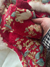 標(biāo)點(diǎn)熊嬰兒過年喜慶拜年服寶寶夾棉連體衣服新生兒童哈衣加厚外出服冬季 玉兔祥云【加帽子】 90cm 90碼 建議身高80-90 曬單實(shí)拍圖