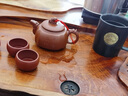 璽翰雅宜興紫砂壺名家純全手工制品原礦大紅袍四方壺辦公室家用功夫茶具套裝商務(wù)送禮泡茶壺大容量悶壺收藏 四方騰龍厚德載物（大紅袍單壺大款） 曬單實(shí)拍圖