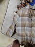 納維凱爾意大利小帆船女士長(cháng)袖格子襯衫全棉親膚襯衣2333073501 砂 L  曬單實(shí)拍圖