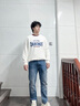增致牛仔（zengzhi）【2025秋冬新款】男士牛仔褲男韓版時(shí)尚簡(jiǎn)約百搭寬松直筒長(cháng)褲子男 曬單實(shí)拍圖