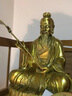 春錦秋鯉黃銅太上老君神像道家供奉三清道祖銅像擺件祖師靈寶元始天尊大號 10號三清道祖一套-帶背光 曬單實拍圖