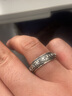 羅泰老銀匠99足銀戒指男貔貅六字真言可轉動(dòng)復古食指情侶女指環(huán)潮牌 18號 曬單實(shí)拍圖