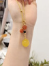 詩(shī)芙璐南紅瑪瑙桃花項(xiàng)鏈女自然雞油黃蜜蠟吊墜轉(zhuǎn)運(yùn)珠銀項(xiàng)鏈送媽媽送女友 南紅瑪瑙桃花蜜蠟珠銀項(xiàng)鏈 曬單實(shí)拍圖