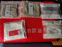 歐迪芬（Ordifen）內(nèi)褲女桑蠶絲底檔輕薄無(wú)痕透氣蕾絲中腰平角褲小褲 XP4507 冰晶綠 XL (170/100) 曬單實(shí)拍圖