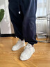 海瀾之家鞋子男鞋春季透氣板鞋新款高端小白鞋防滑百搭休閑鞋平底增高鞋男 白色 43 曬單實(shí)拍圖