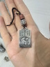 子木雅居純銀十二生肖守護神鑰匙扣足銀汽車(chē)掛件本命佛平安無(wú)事牌吊墜項鏈 虛空藏菩薩-生肖虎 曬單實(shí)拍圖