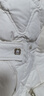 VEROMODA羽絨服新款90白鵝絨狐貍毛領(lǐng)加厚收腰長(cháng)款3412003 蜜乳白色 XS 曬單實(shí)拍圖