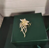 Jay花朵胸針高檔女胸花西裝配飾送媽媽婆婆長(cháng)輩生日禮物 曬單實(shí)拍圖
