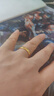 老鳳祥情侶對(duì)戒古法金戒指黃金戒指足金999素圈婚戒結(jié)婚三金禮物禮物 黃金古法金素圈戒指 足金約3.36g 曬單實(shí)拍圖