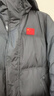 李寧（LI-NING）長款羽絨服男女款冬季新款85%鴨絨過膝連帽保暖防風(fēng)羽絨外套 黑色-羽絨服 （中青隊(duì)國旗款） 2XL 曬單實(shí)拍圖