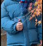 左西男童紅色羽絨服冬季2025新款兒童三防加厚保暖外套潮 寶藍色 130 曬單實(shí)拍圖