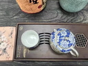 傳承令何賦森龍鳳西施壺手工浮雕青花茶壺鎏銀功夫茶具套裝家用一壺兩杯 鎏銀-青花龍鳳西施壺一壺兩杯 曬單實(shí)拍圖