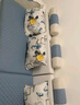 竹相隨布藝沙發(fā)客廳家用小戶(hù)型輕奢科技布三四五人位家具折疊兩用沙發(fā)床 米色+天空藍【送抱枕 送貨入戶(hù)】 四人位 2.7m +腳踏-海綿款 曬單實(shí)拍圖