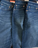 Levi's李維斯男512修身小腳錐型美式低腰懷舊復古水洗藍色牛仔褲28833 深藍色 36 (32) 曬單實(shí)拍圖