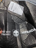 HIPANDA你好熊貓雙面加絨外套男冬季加厚保暖沖鋒衣內膽立領(lǐng)拉鏈開(kāi)衫夾克 黑#P熊貓白(厚板刻字膜) M 曬單實(shí)拍圖