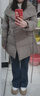 PORTS寶姿秋冬新款女裝石青色短款系帶羽絨服ALP9U003SZP 石青色 S 曬單實拍圖