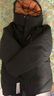 君羽羽絨服男700蓬白鵝絨秋冬季工裝風(fēng)加厚保暖鵝絨服SD63033 黑色 M 推薦126-145斤 曬單實(shí)拍圖