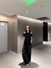 哈吉斯（HAZZYS）女裝 夏季女士【3A抗菌】PHIZ圓領(lǐng)休閑簡約短袖T恤女 黑色BK (160/84A 38) M 曬單實拍圖